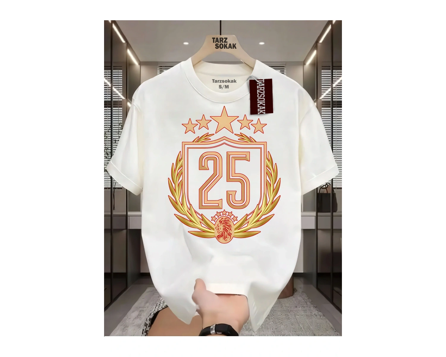BAY/-ÇOCUK T-SHIRT 5 YILDIZLI 25 KUPALI MODELLERİMİZ KOD 4