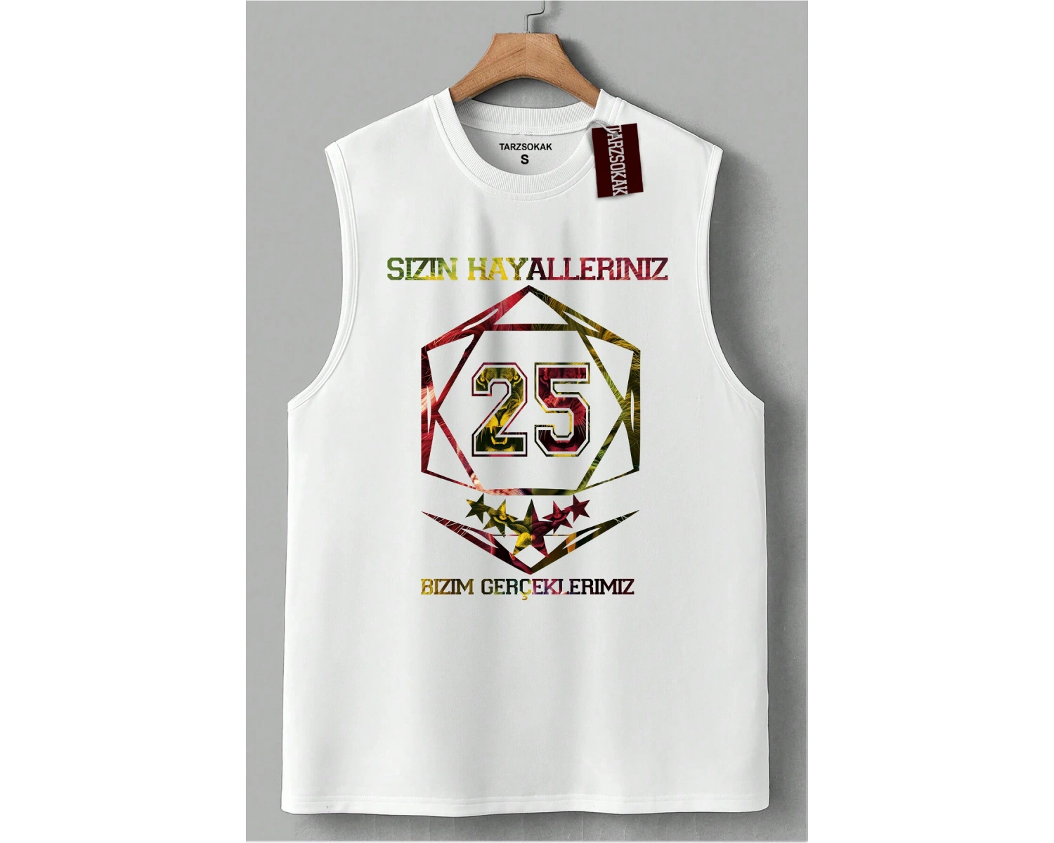 BAY/-ÇOCUK T-SHIRT SİZİN HAYALLERİNİZ BİZİM GERÇEKLERİMİZ