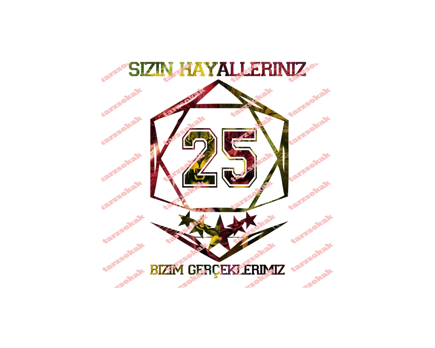 BAY/-ÇOCUK T-SHIRT SİZİN HAYALLERİNİZ BİZİM GERÇEKLERİMİZ