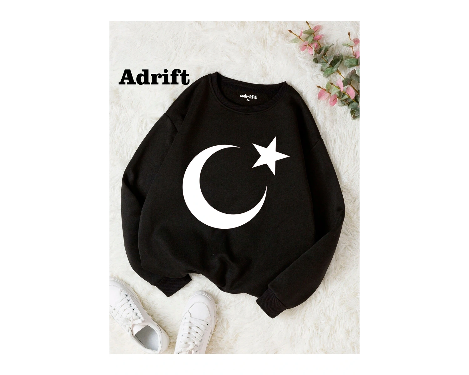 Bayrak Köstebek Sokak Trend Tasarım Harajuku/Gotik Beyaz