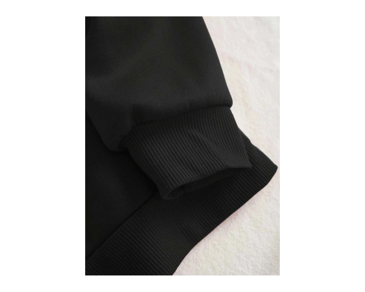 BE TRUE Renkli Oversize Kapüşonlu Sweatshirt Beyaz