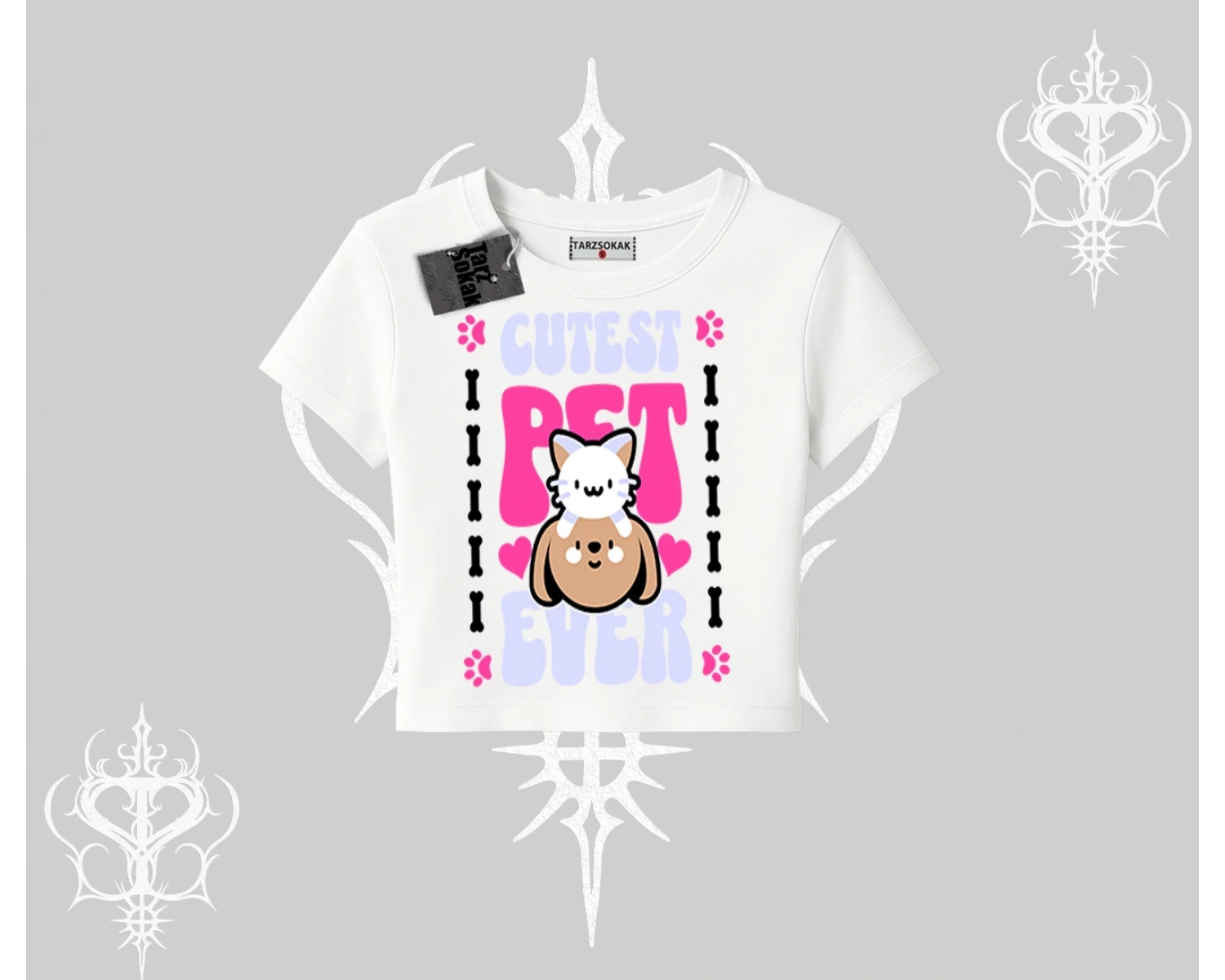 Best Pet Ever Baskılı Babby Tee Tshirt