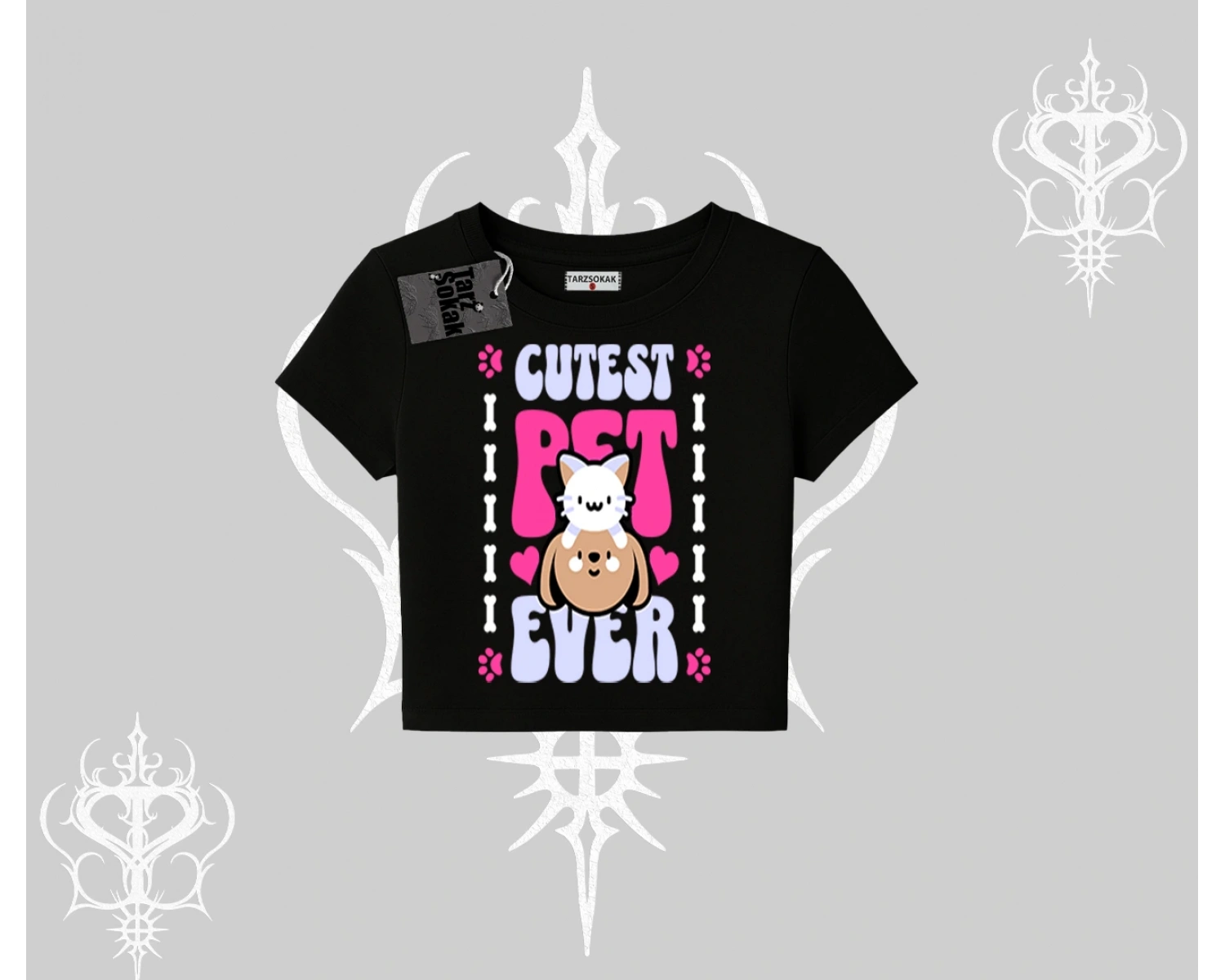 Best Pet Ever Baskılı Babby Tee Tshirt