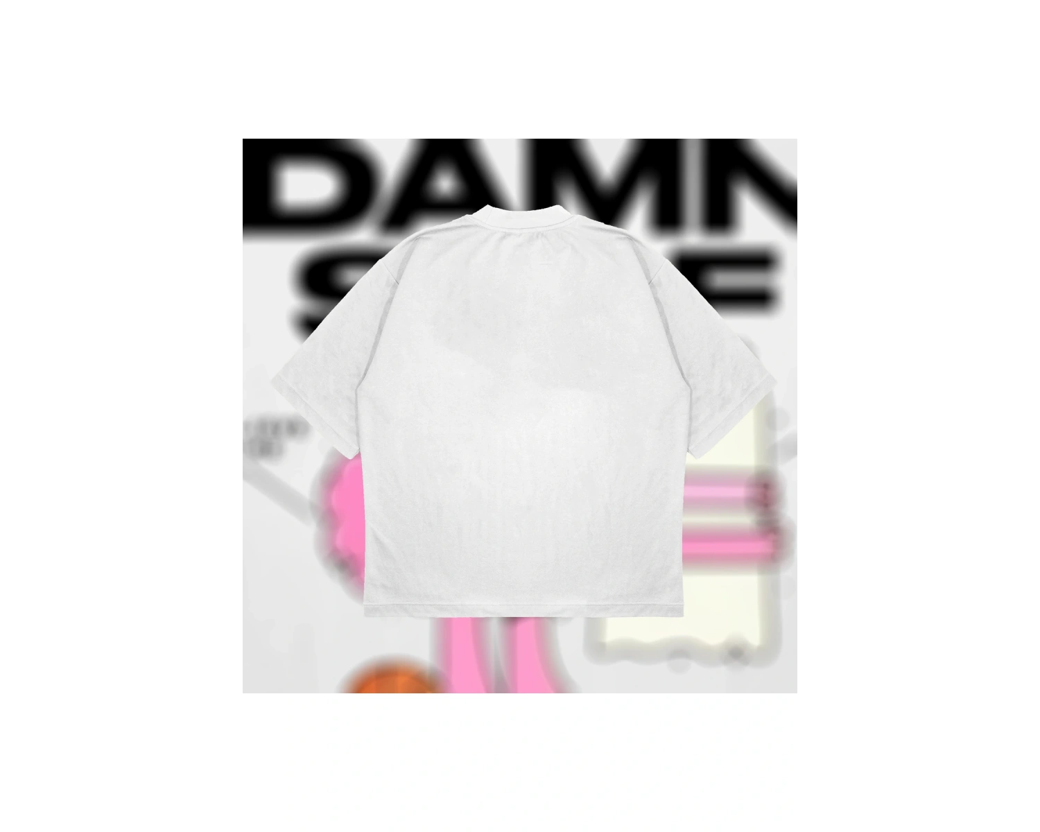 Bet On You Damnself Oversize Unisex Pamuklu Nefes Alan Kalın Kumaşlı