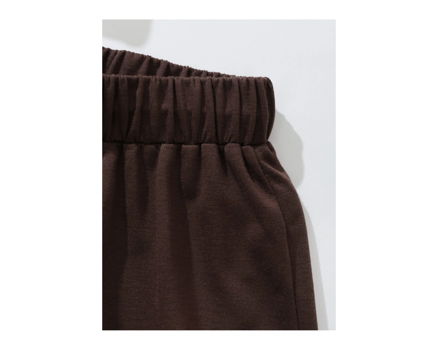 Beverage & Slogan Graphic Drawstring Waist Şort