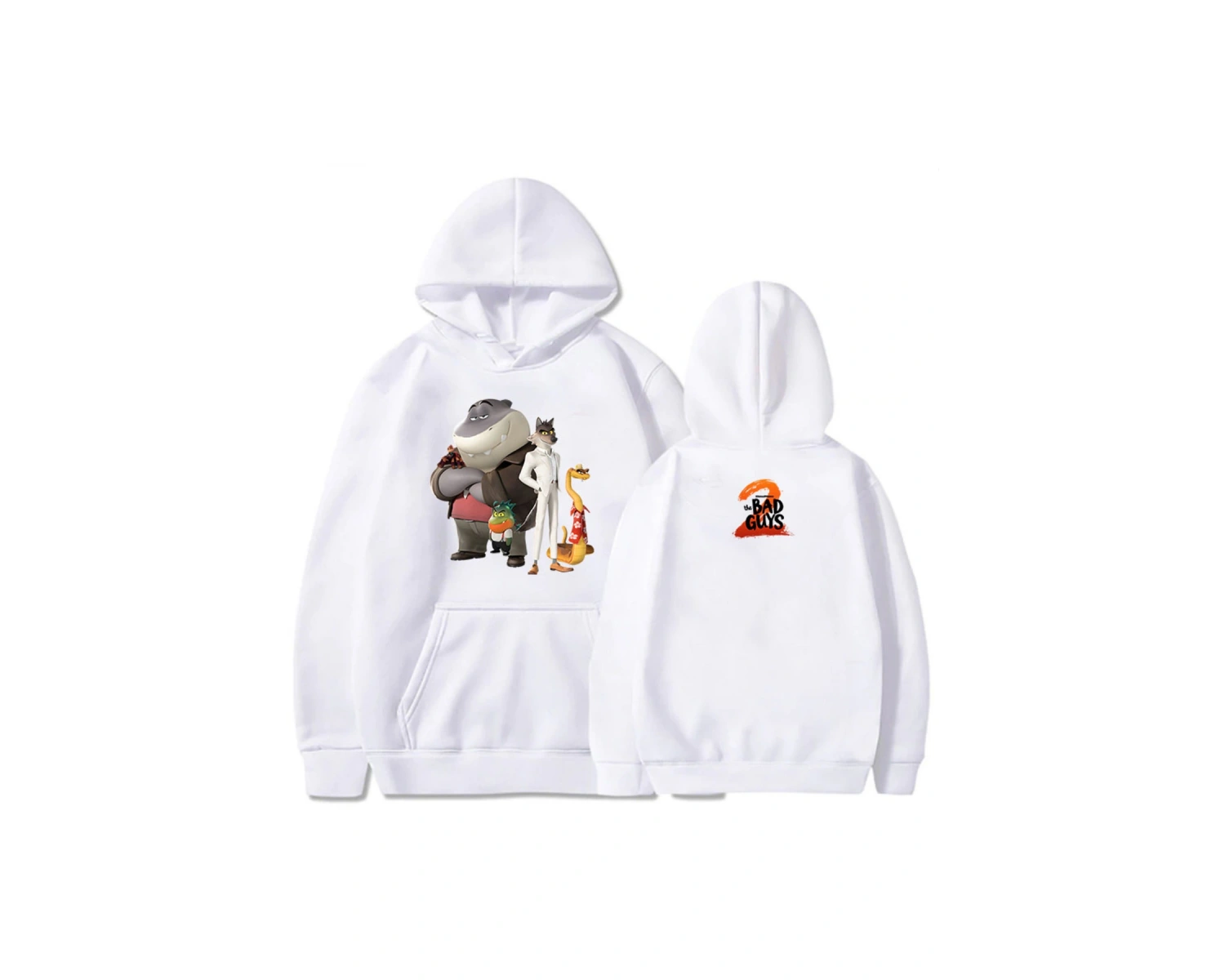 Beyaz 3D Film The Bad Guys 2 Moda Sıcak SonbaharK