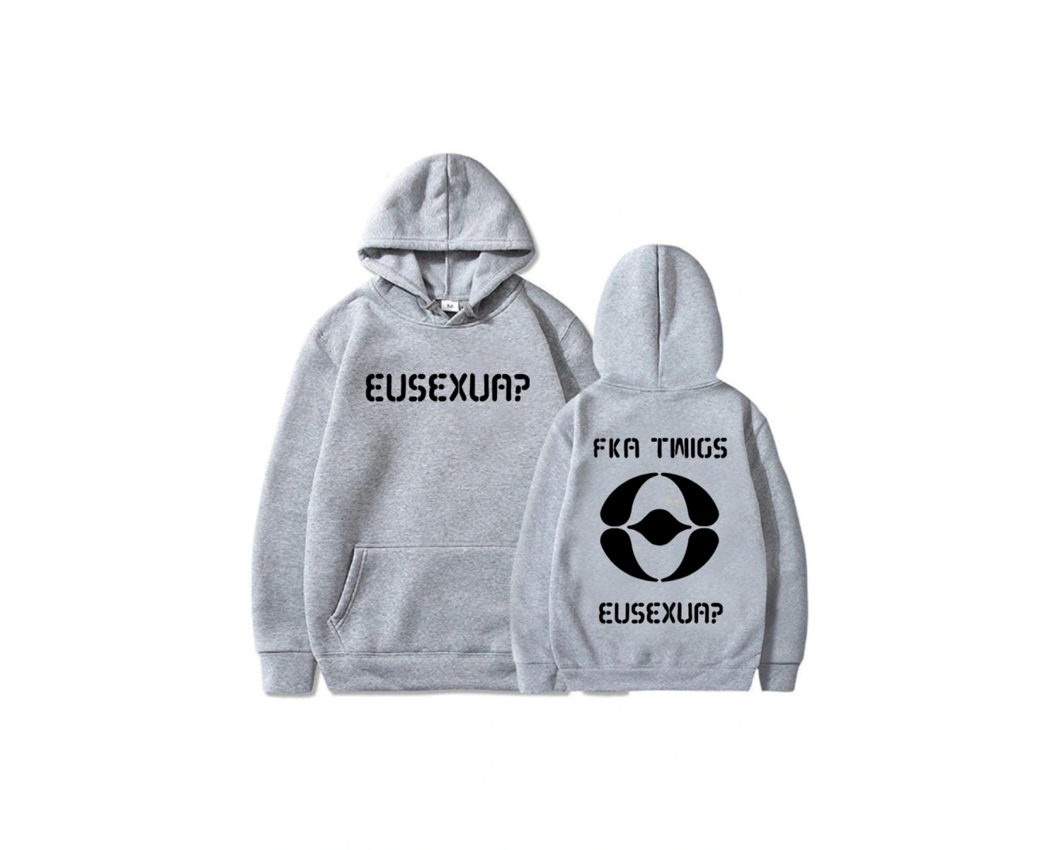 Beyaz Adriftuzun kollu u eueua FKA dallar Hoodies lar caderas Con Capucha rahat