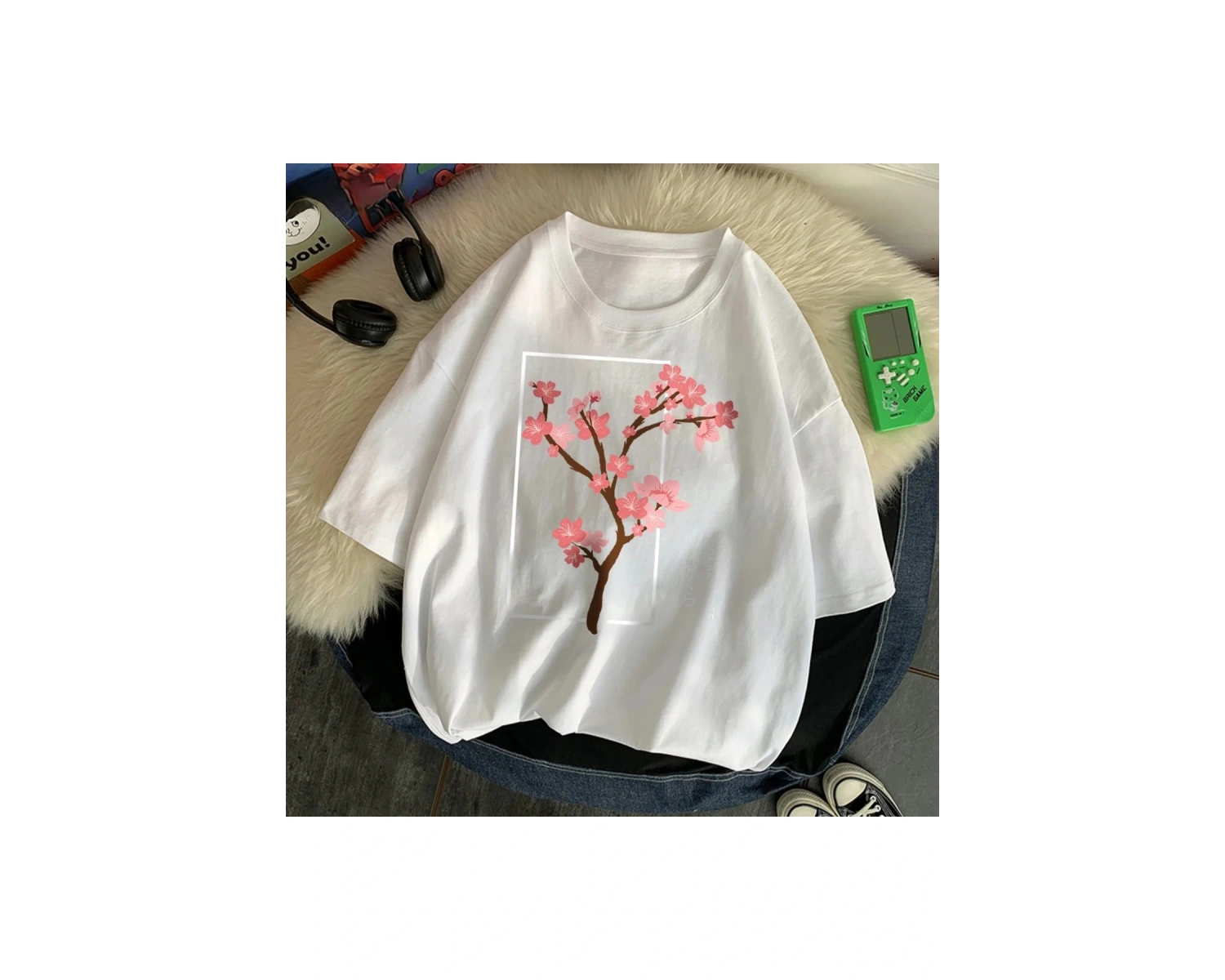 Beyaz Amerikan Sokak Hiphop Yıldız Baskı ler ve lar için Y2K Yaz