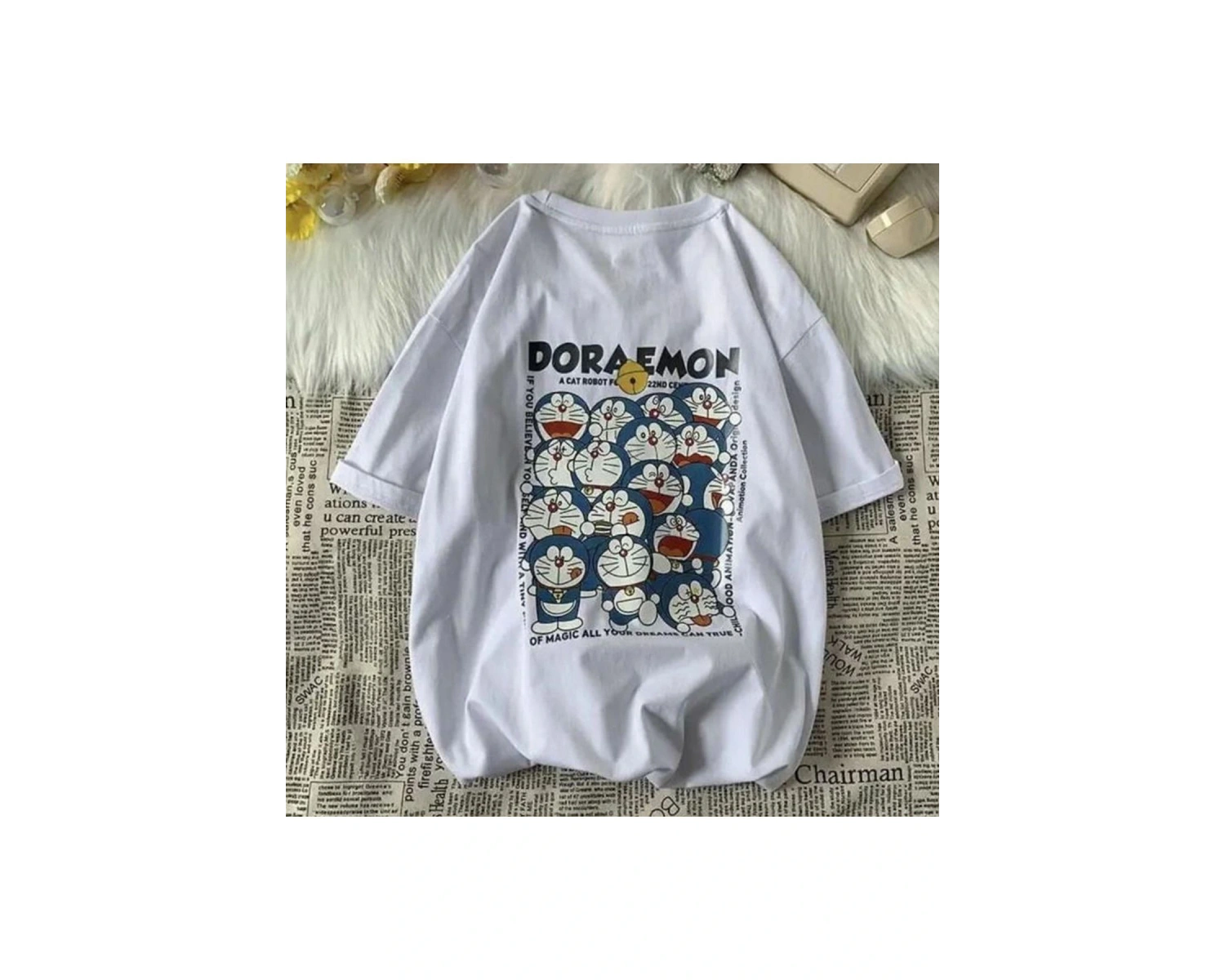 Beyaz Anime Doraemon - All Your Dream (Unisex)