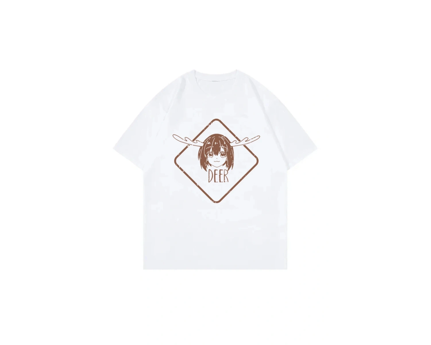 Beyaz Anime My Deer Friend Shikanoko Noko Nokotan harajuku Unisex Ü