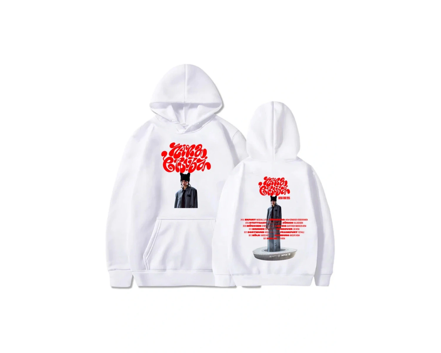 Beyaz Arena Turu Nina Chuba Sudaderas Para Mujer kıcı Ba