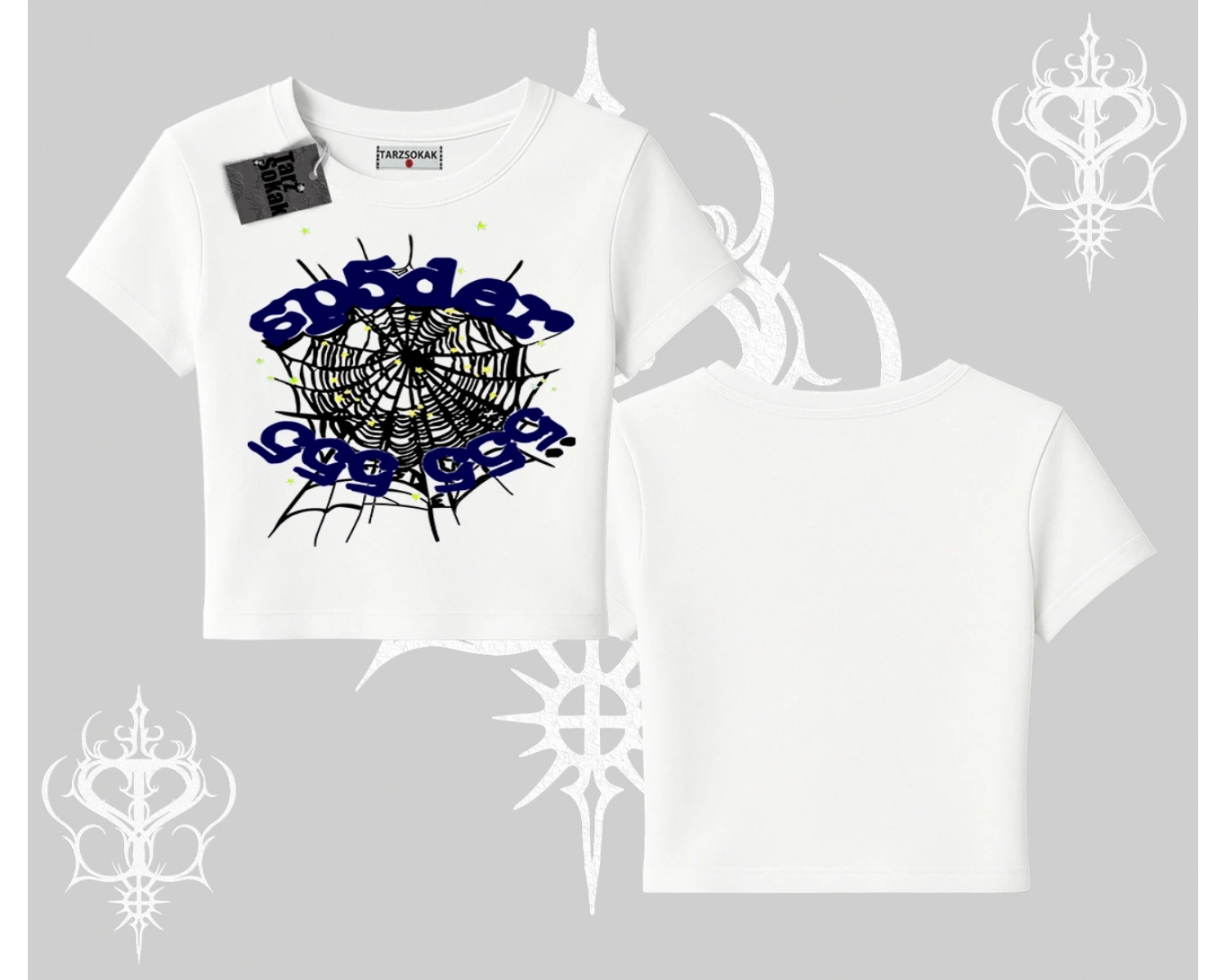 Beyaz Babby Tee Sp55der