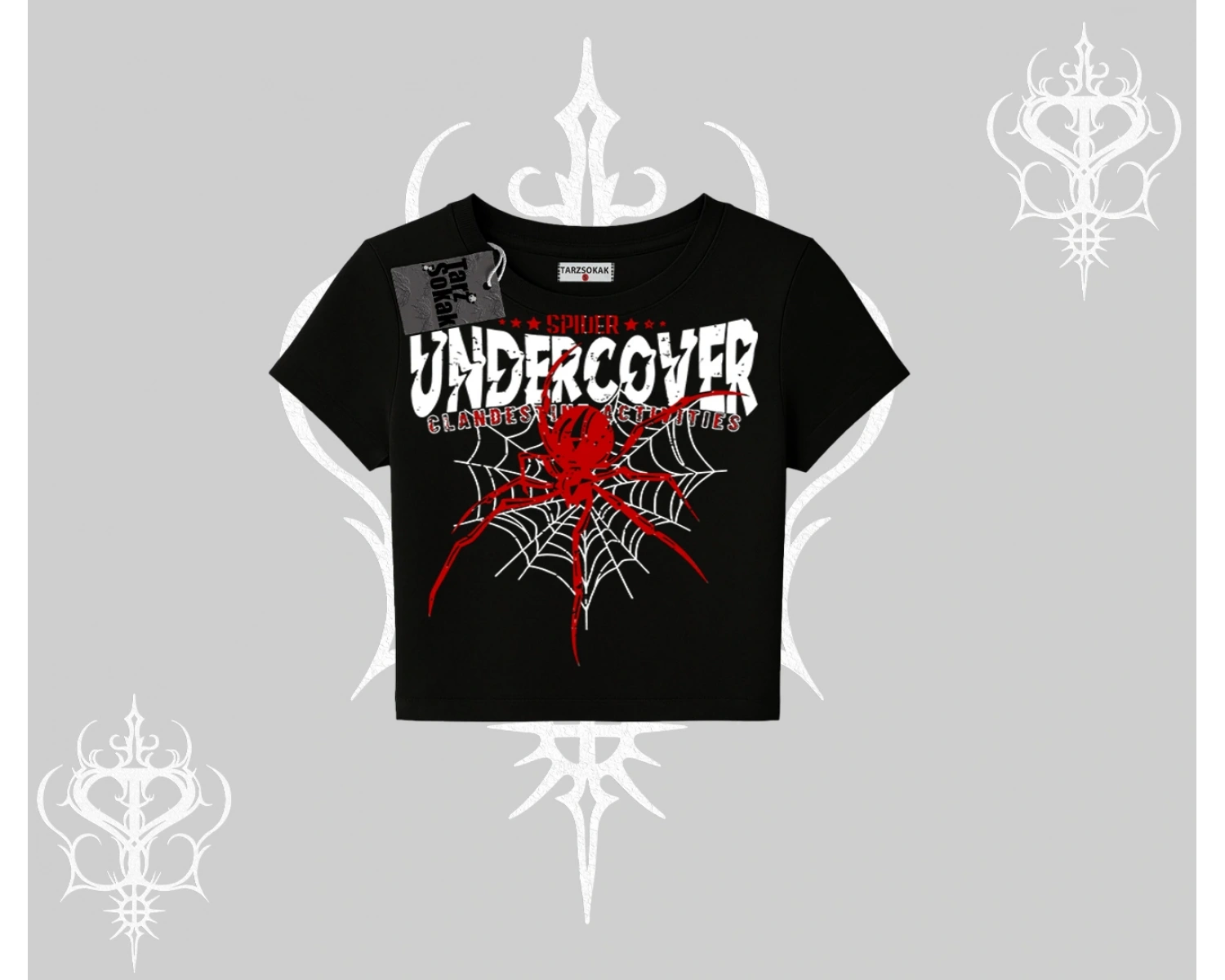Beyaz Babby Tee Spider Undercover