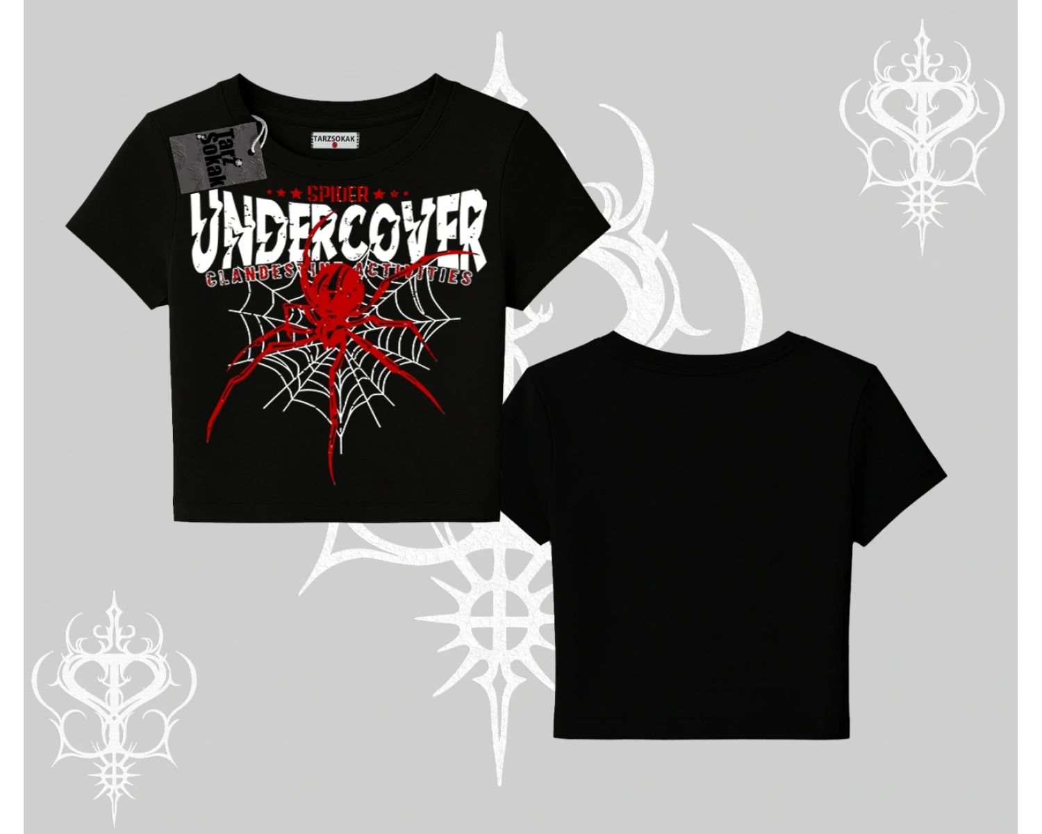 Beyaz Babby Tee Spider Undercover