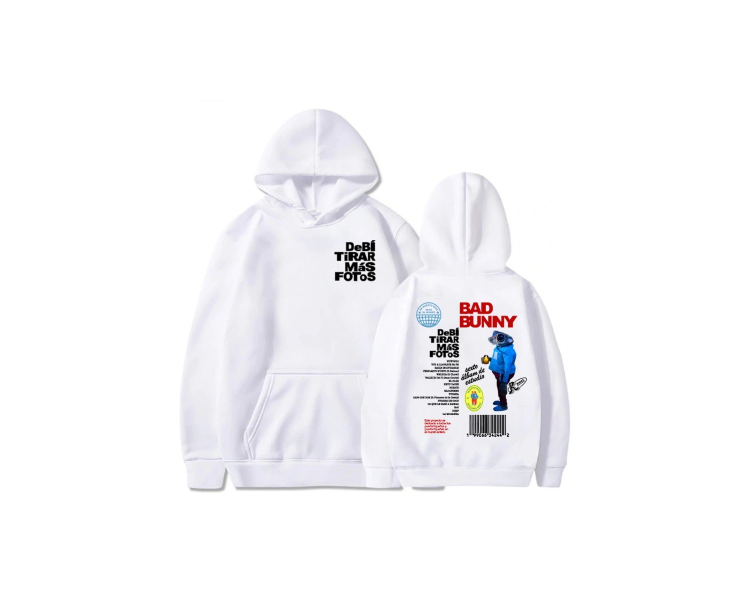 Beyaz Bad Bunny DTMF Debí Tirar Más Fotoğraflar Yeni Albüm Moda Roupas Fe