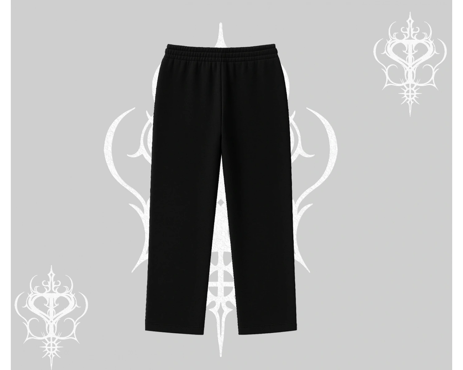 Beyaz Baggy Eşofman Altı Sp55der