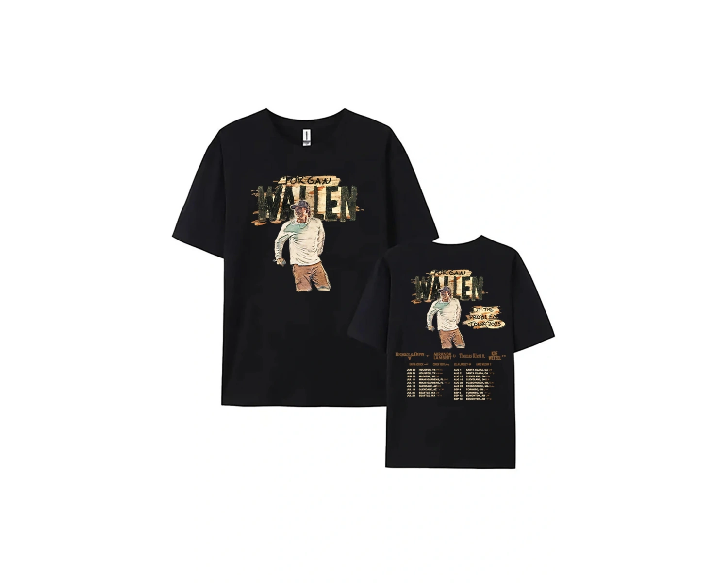 Beyaz Ben Sorun Turu, YENI MorganWallen Baskı leri Unise