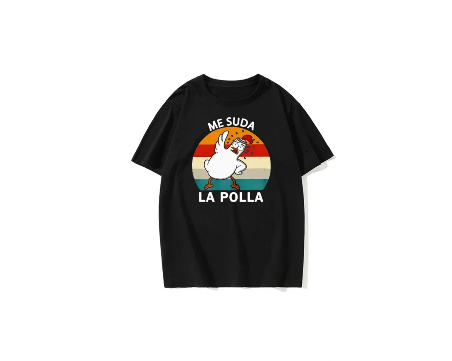 Beyaz Ben ter benim Cocks İspanyol metinleri komik şakalar inek Unisex yaz