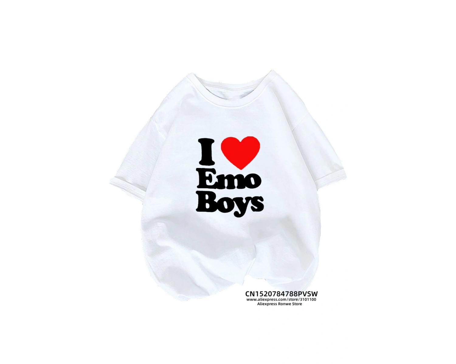 Beyaz Ben yapmak için seviyorum Boy Cry Grunge k Harajuku Clothes