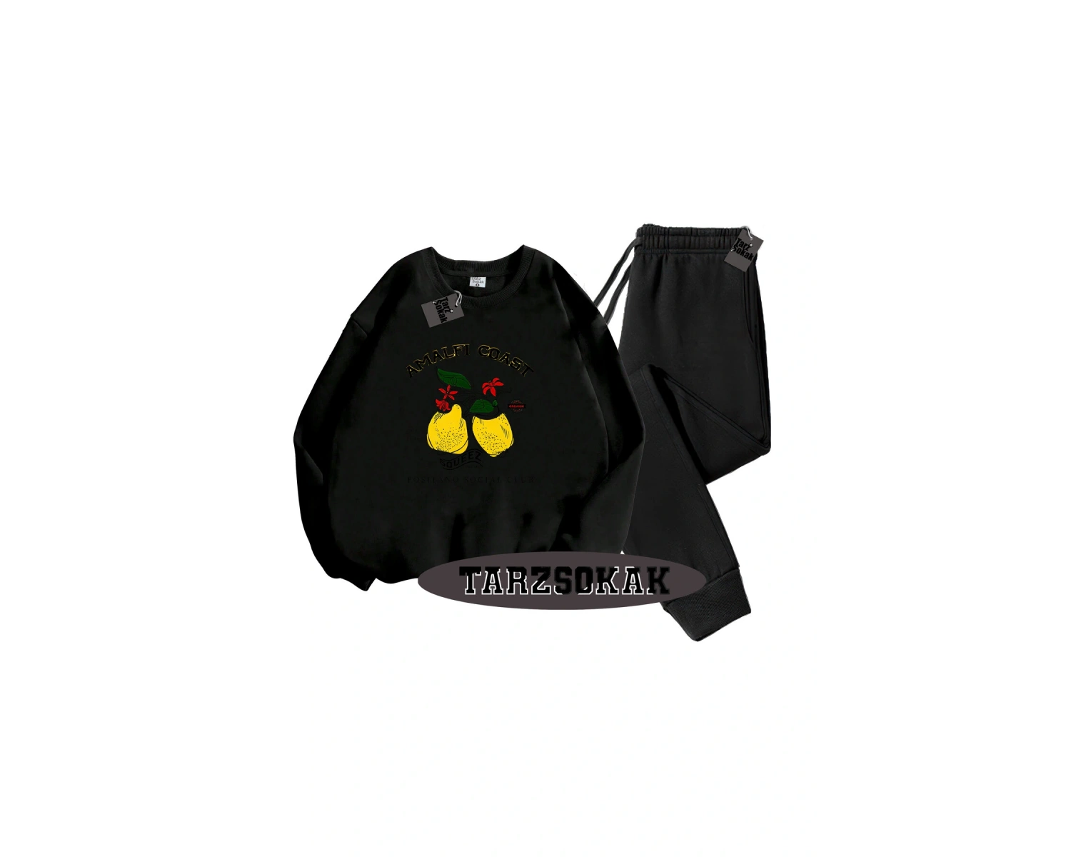 Beyaz Biskilet Amalfi coast Detaylı ikili TAKIM