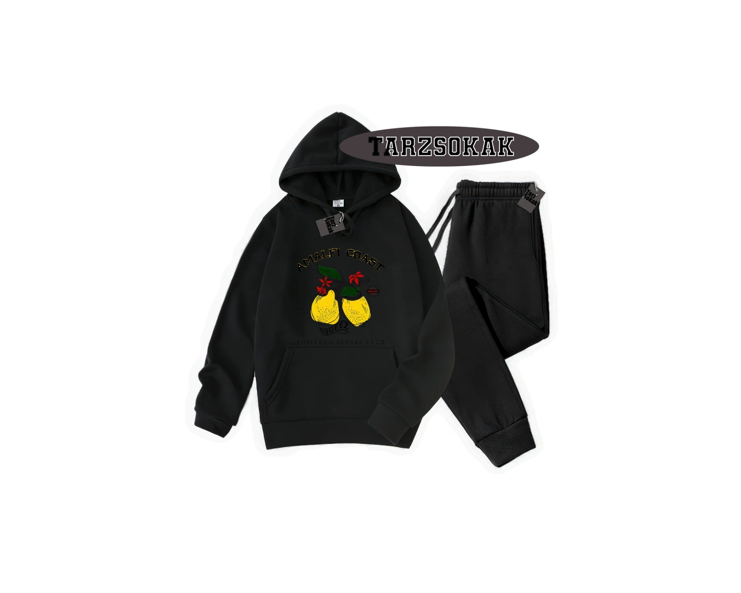 Beyaz Biskilet Amalfi coast Detaylı ikili TAKIM