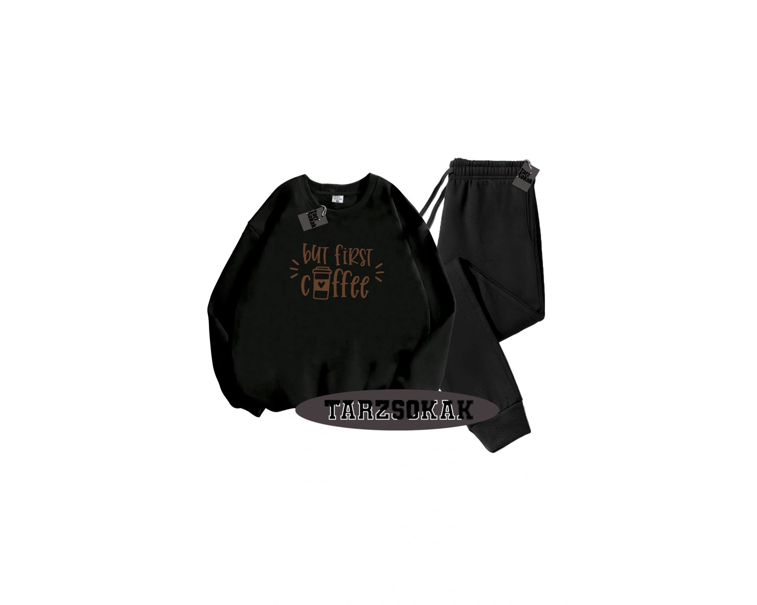 Beyaz Biskilet Coffee Detaylı ikili TAKIM