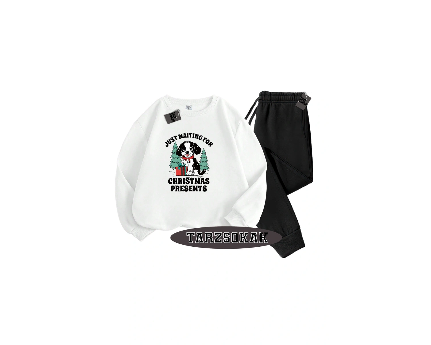 Beyaz Biskilet Just waıtıng Detaylı ikili TAKIM