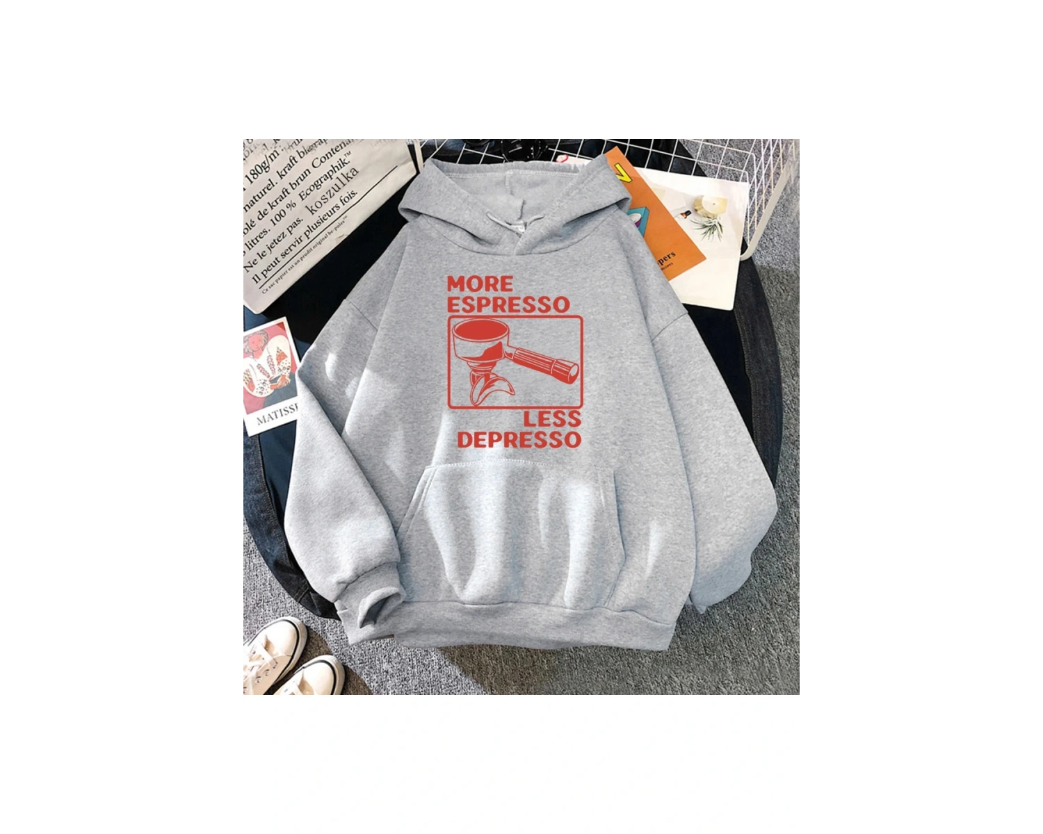 Beyaz Daha Espresso az Depresso Espresso makinesi