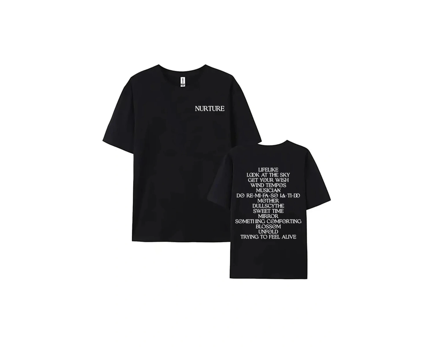 Beyaz Doğa albüm baskı Porter Robinson -gömlek hayranları için yumuş