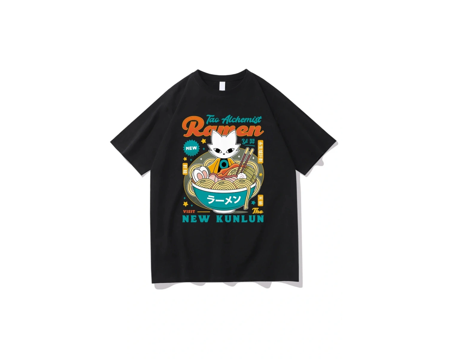 Beyaz Dokuz Sols Yi Ramen ler Estetik Komik Sevimli Kedi Şehriye E