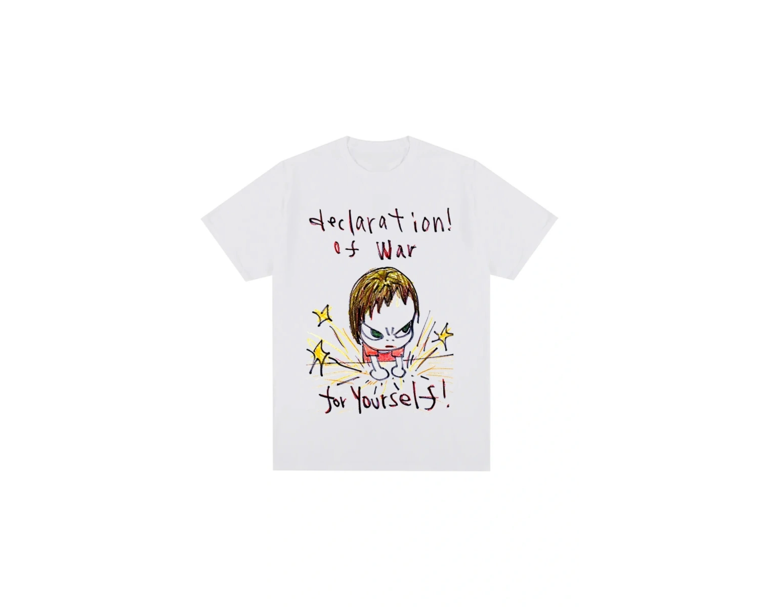 Beyaz Evrensel Karikatür Baskı Gevşek günlük Yaz Basit k T