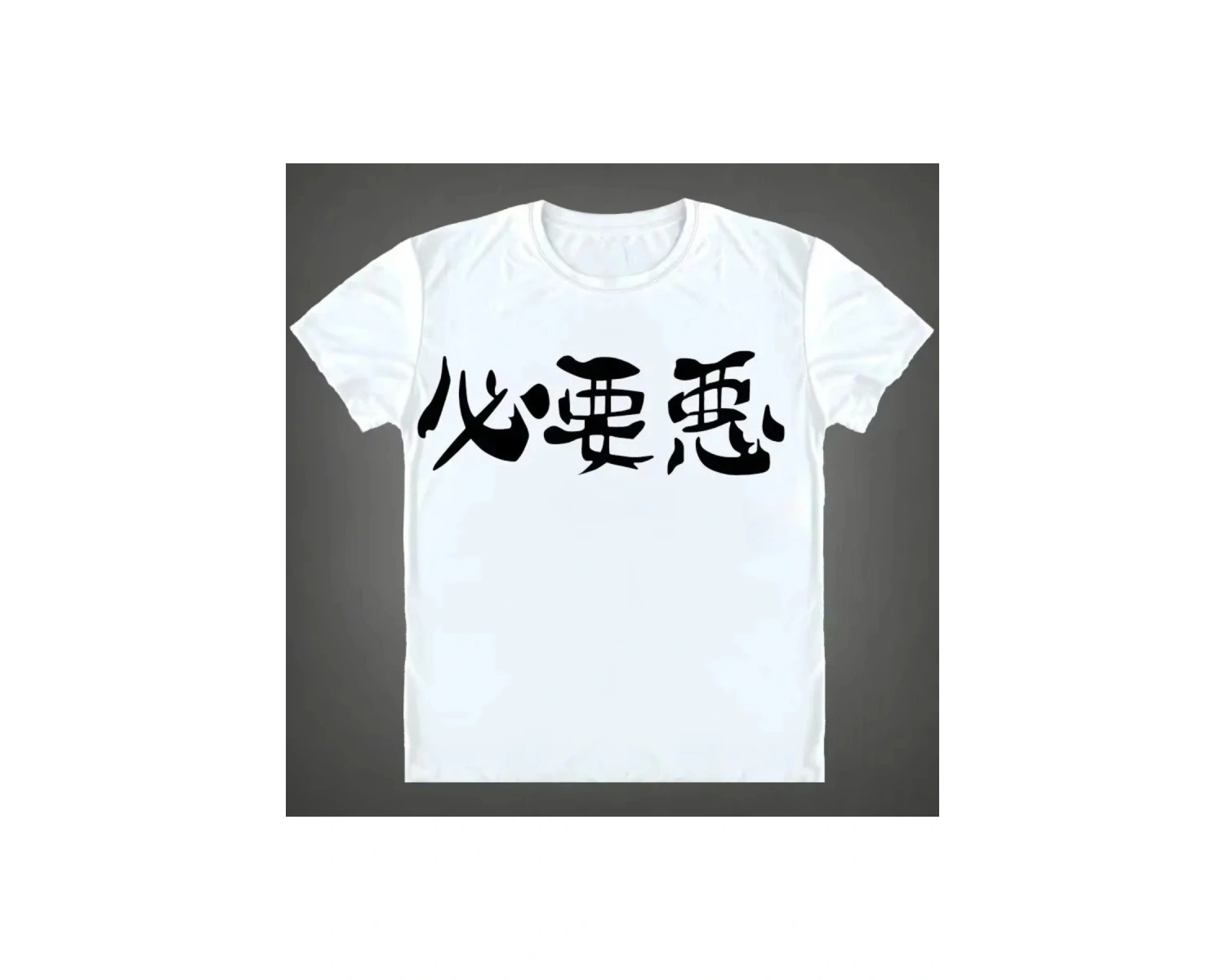 Beyaz Futaba Kayısı Anime Baskı Çin Rol Oynayan Yaz Nefes Y2K Komik anl