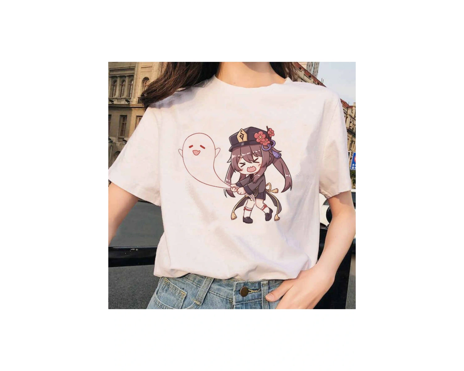 Beyaz Genshin darbe Hu Tao Morax Zhongli Tartaglia Paimon yaz