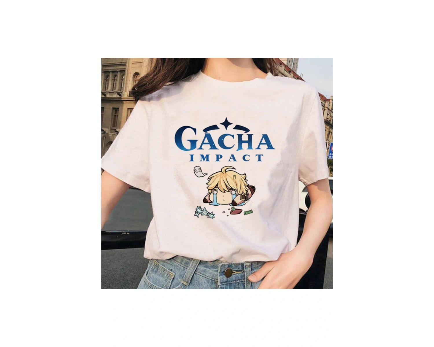 Beyaz Genshin darbe Hu Tao Morax Zhongli Tartaglia Paimon yaz