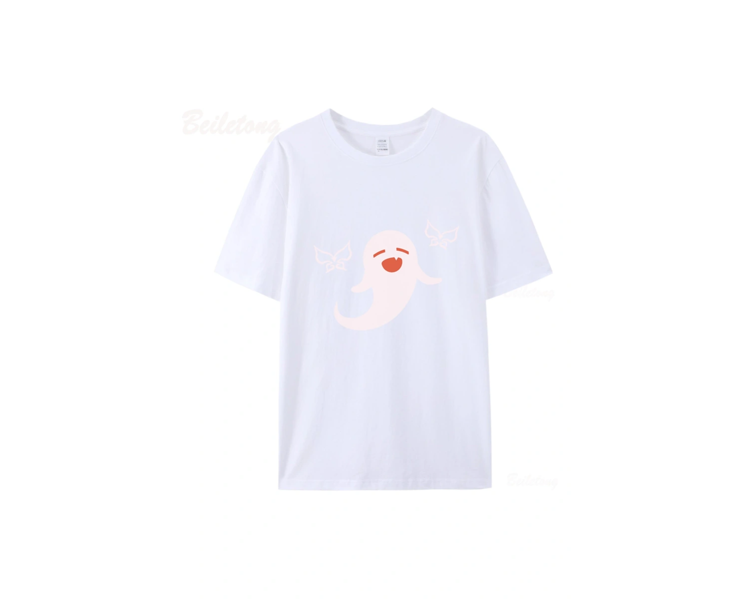 Beyaz Genshin Etki T Hu Tao Hayalet Karikatür Baskılar Açık Dünya Macera Oyunu