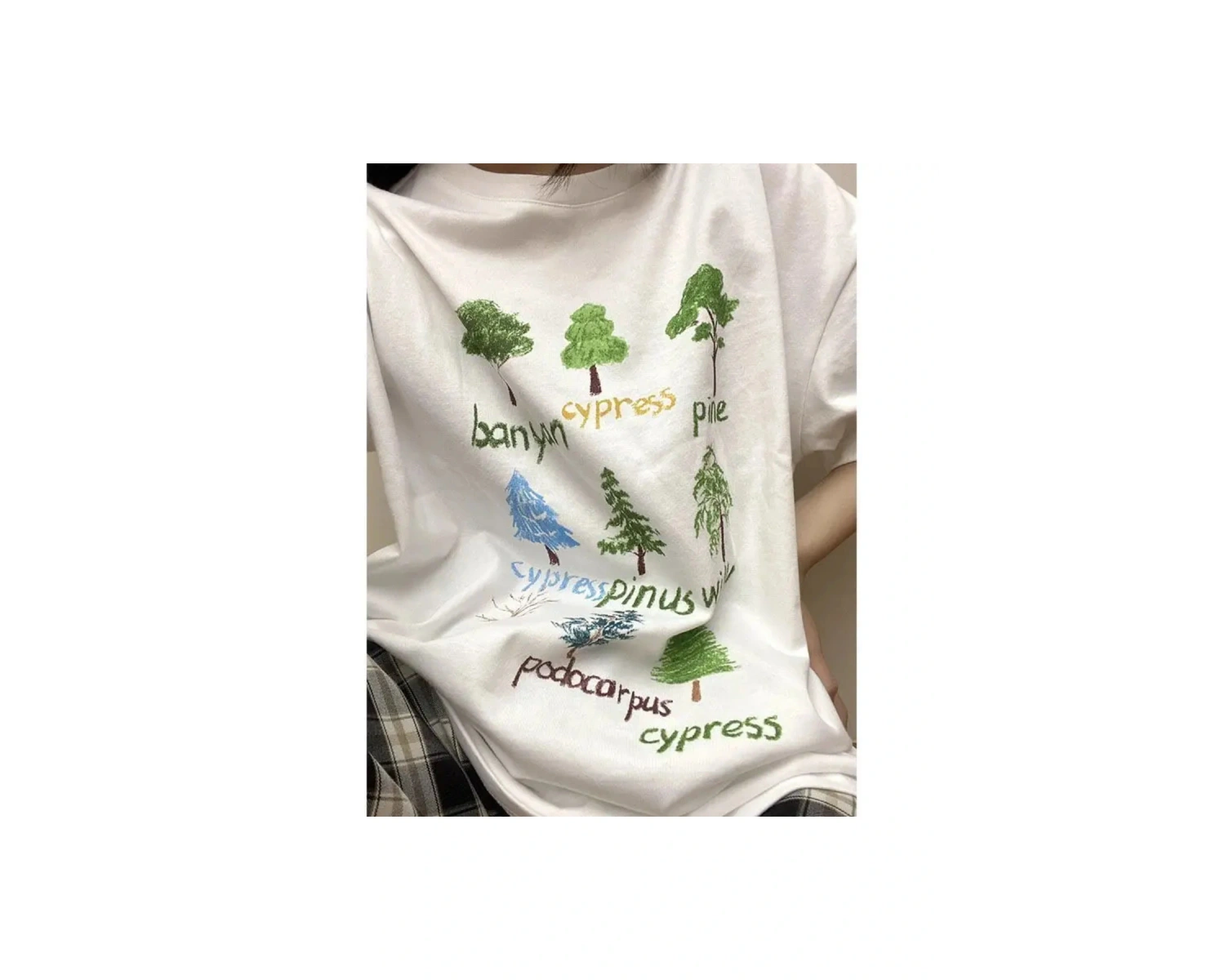 Beyaz Gevşek Fit Sle Kore Versiyonu Yaz Yuvarlak Üst Çiftler Kısa ko