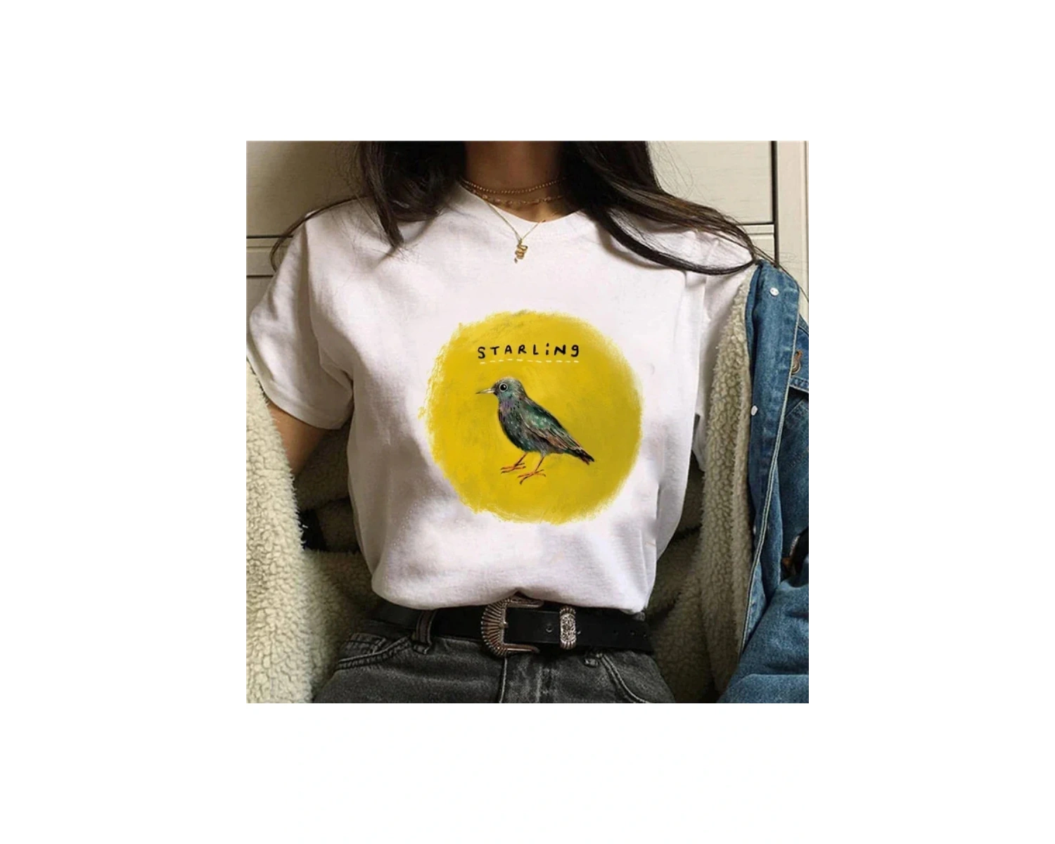 Beyaz Gine domuzu yaz eğlenceli baskı Harajuku üstleri ayanlar temelk