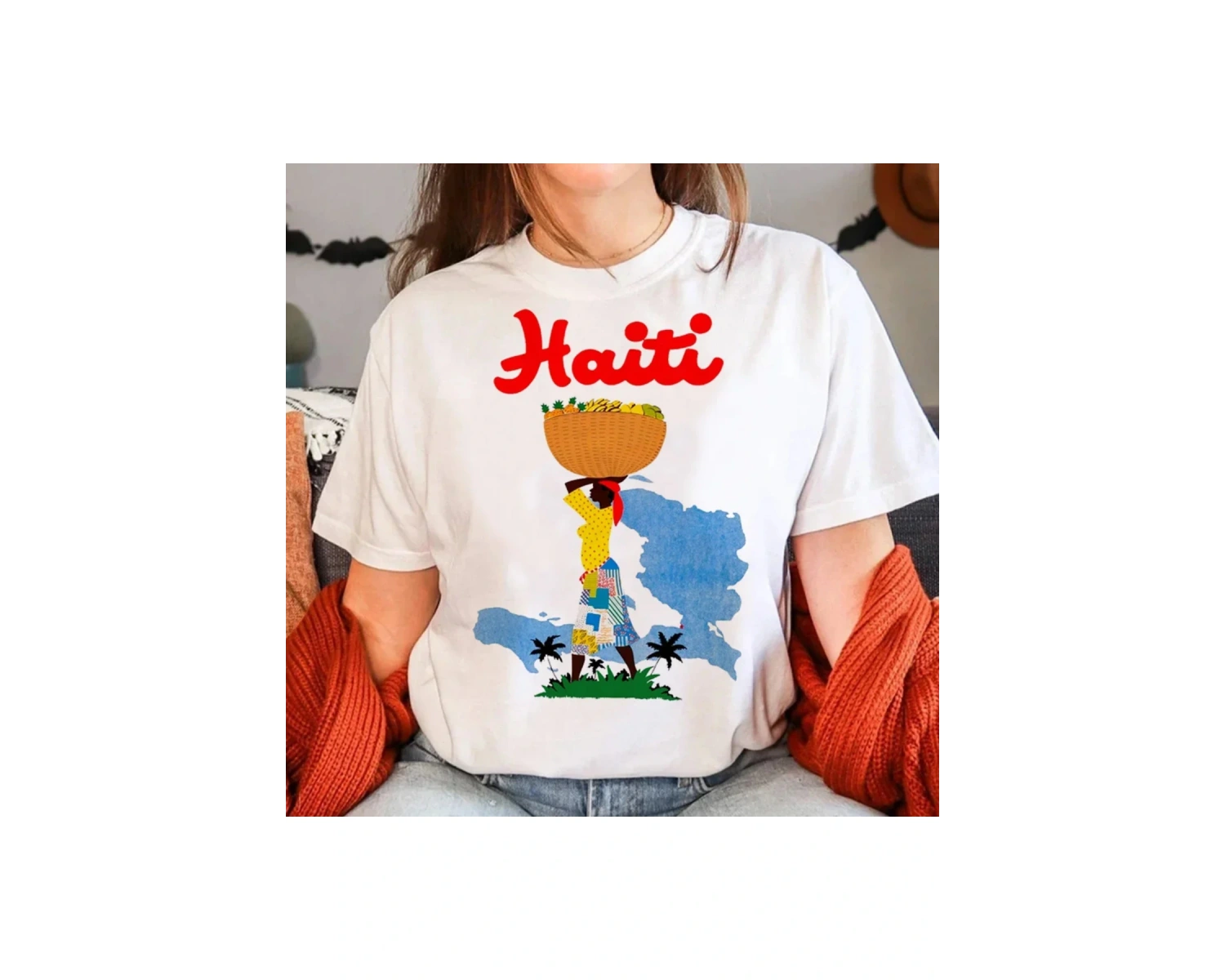 Beyaz Haiti komik Y2K Harajuku komik estetik