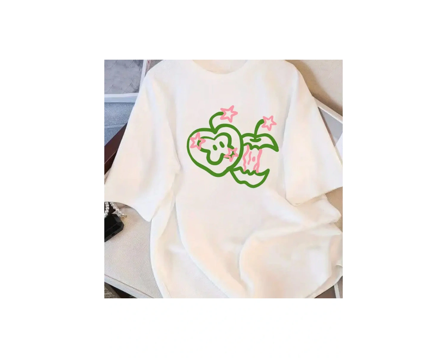 Beyaz Hayat Garip Harajuku Anime Sevimli Manga/komik Tshirt Funko Pop