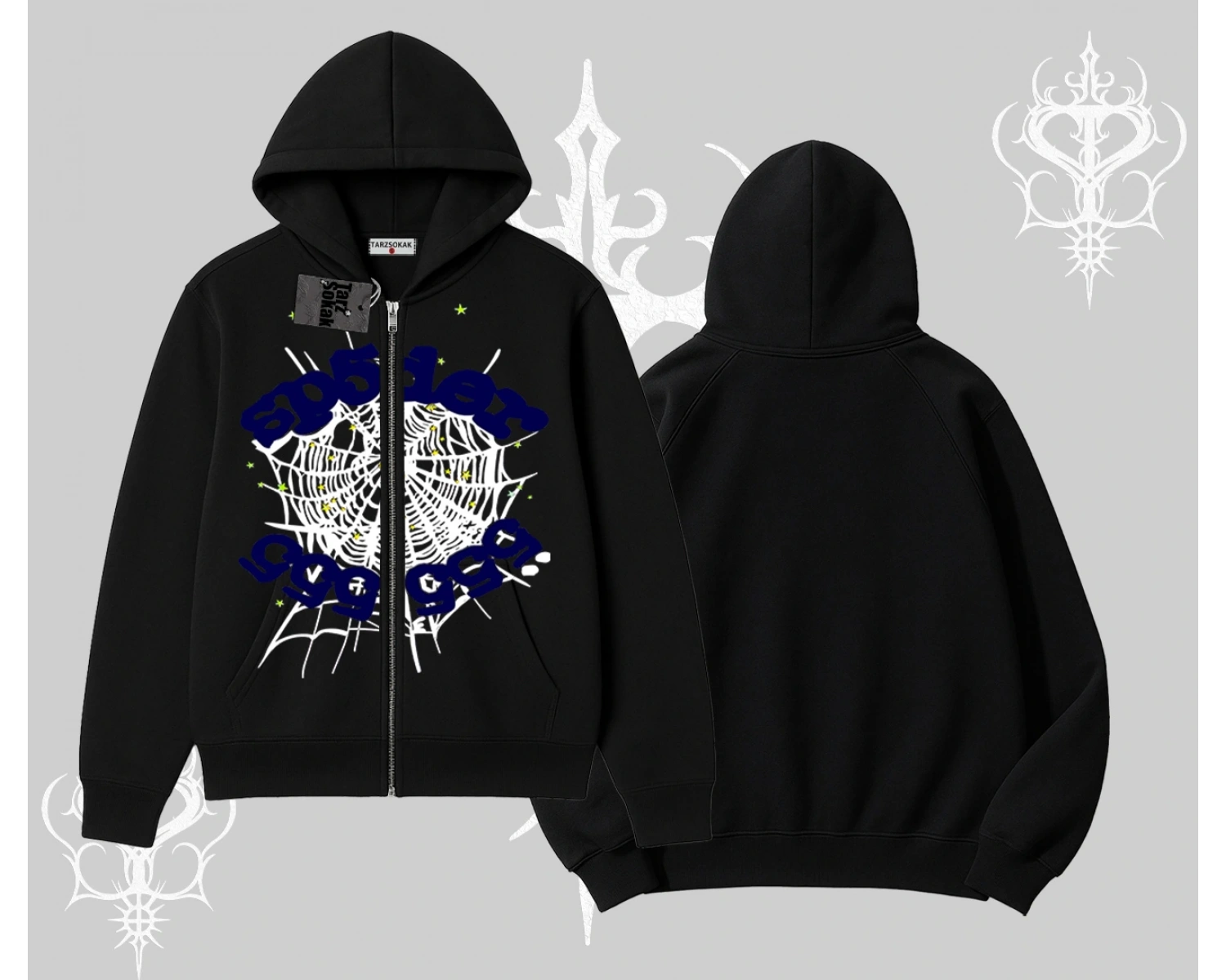 Beyaz Hırka Sweatshirt Sp55der