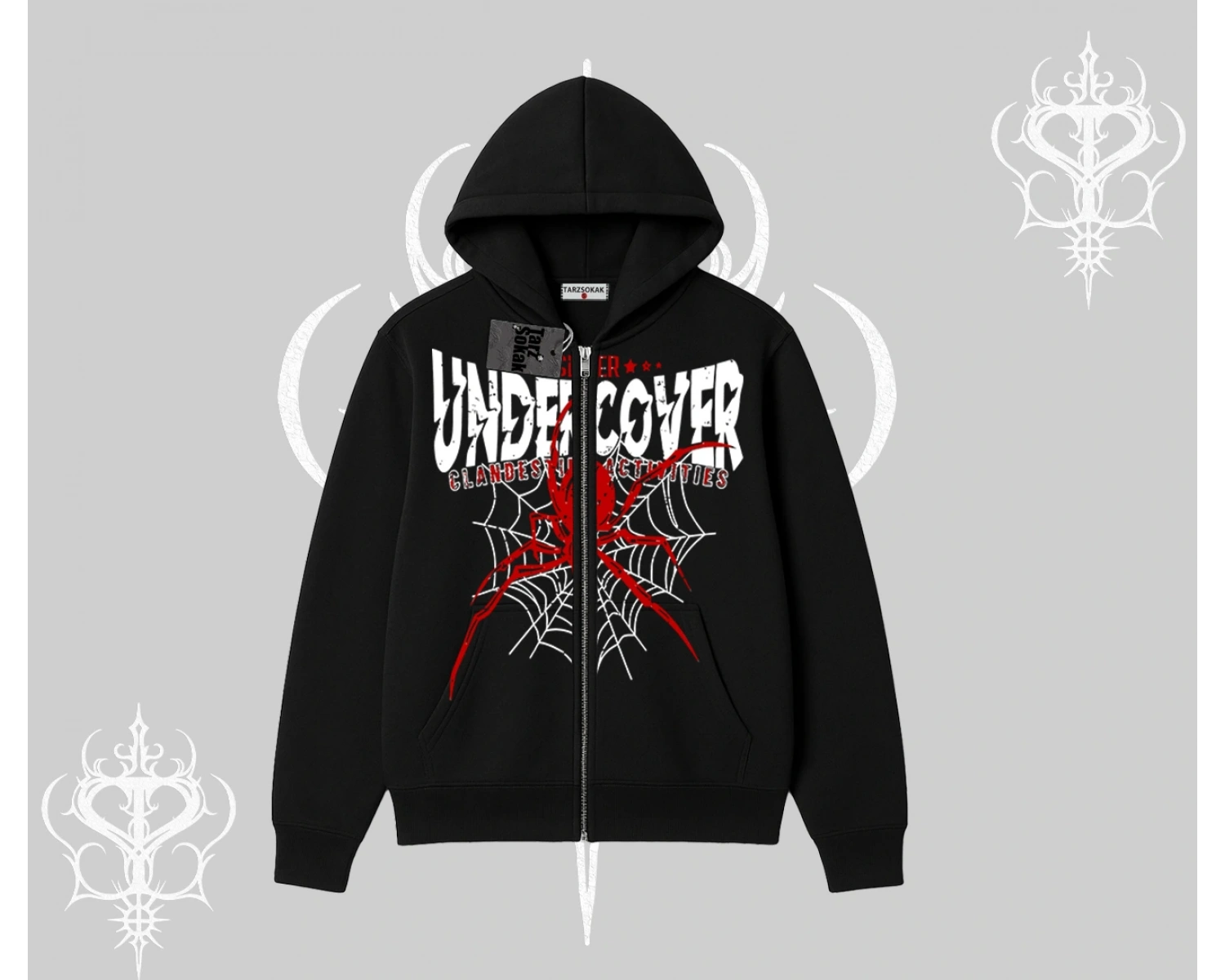 Beyaz Hırka Sweatshirt Spider Undercover