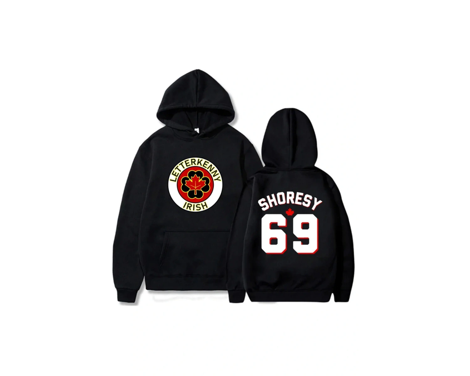 Beyaz Hoodies Shoresy69 Sudbury yabanmersini buldog Hip Hop
