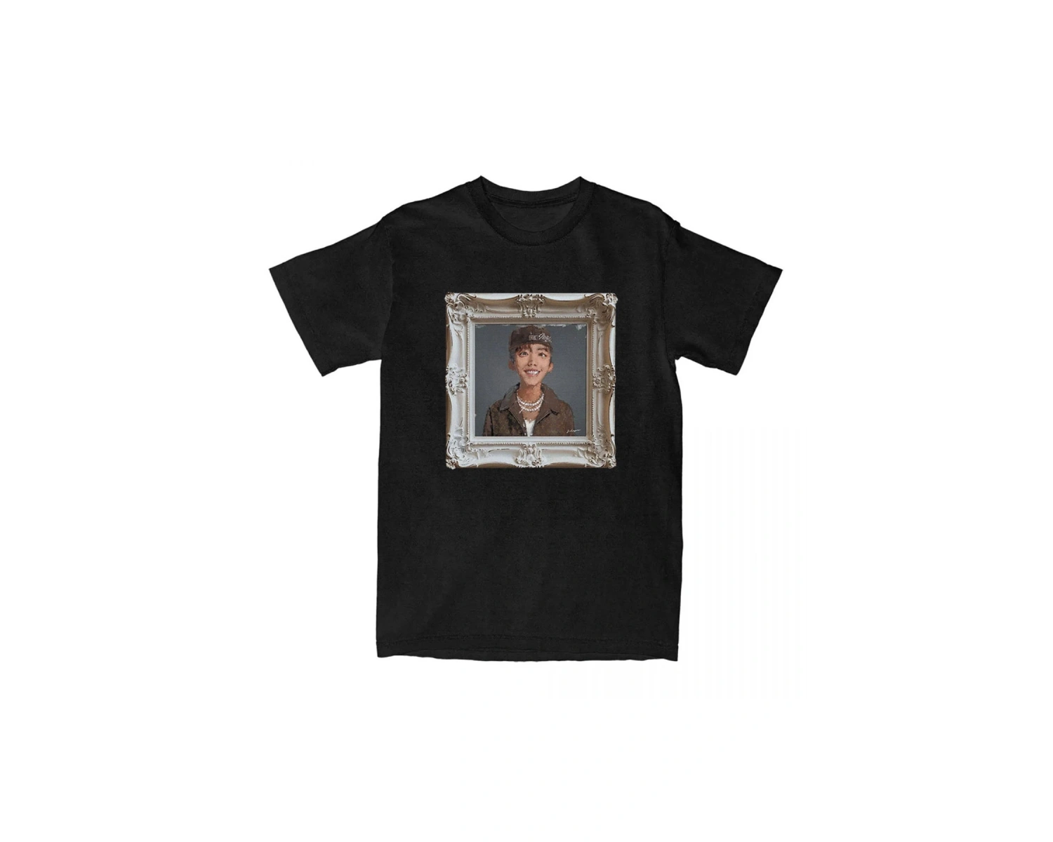 Beyaz J-hope Mona Lisa Tek, Yeni Yaz /Erkek leri Yuvarlak