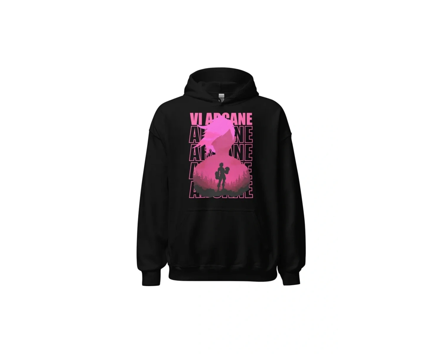 Beyaz Jinx Arcane Anime Karikatür Hediye Anime Lover Jinx Grafik Tüm Boyut Kazak Uzun Kollu