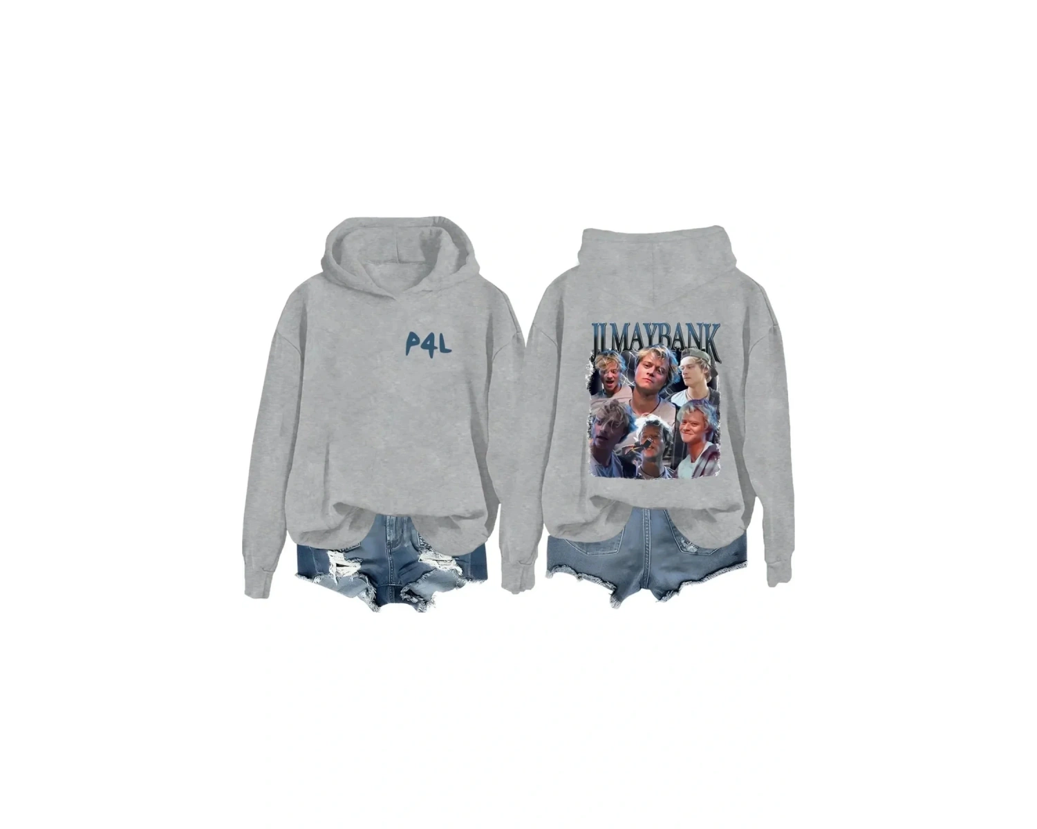 Beyaz JJ Maybank Balıkçılık Charters OBX Hoodie JJ Maybank Balıkçılık Charters JJ Maybank Bal