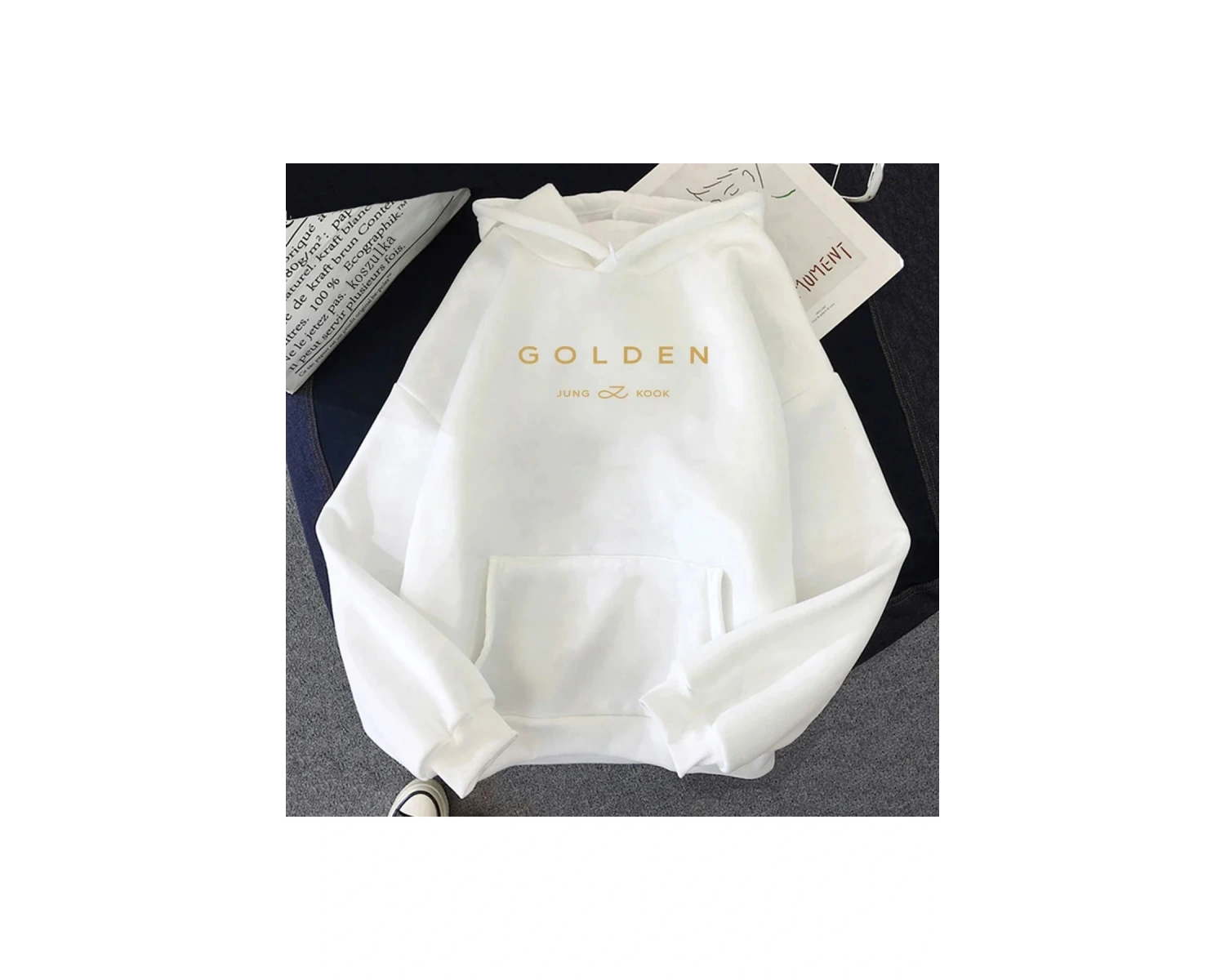 Beyaz JungKook Altın