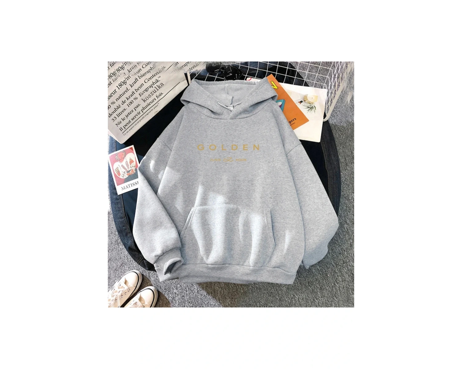 Beyaz JungKook Altın