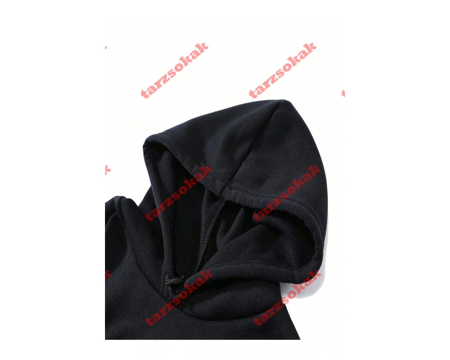 Beyaz Kapşonlu RockRoll Detaylı ikili TAKIM