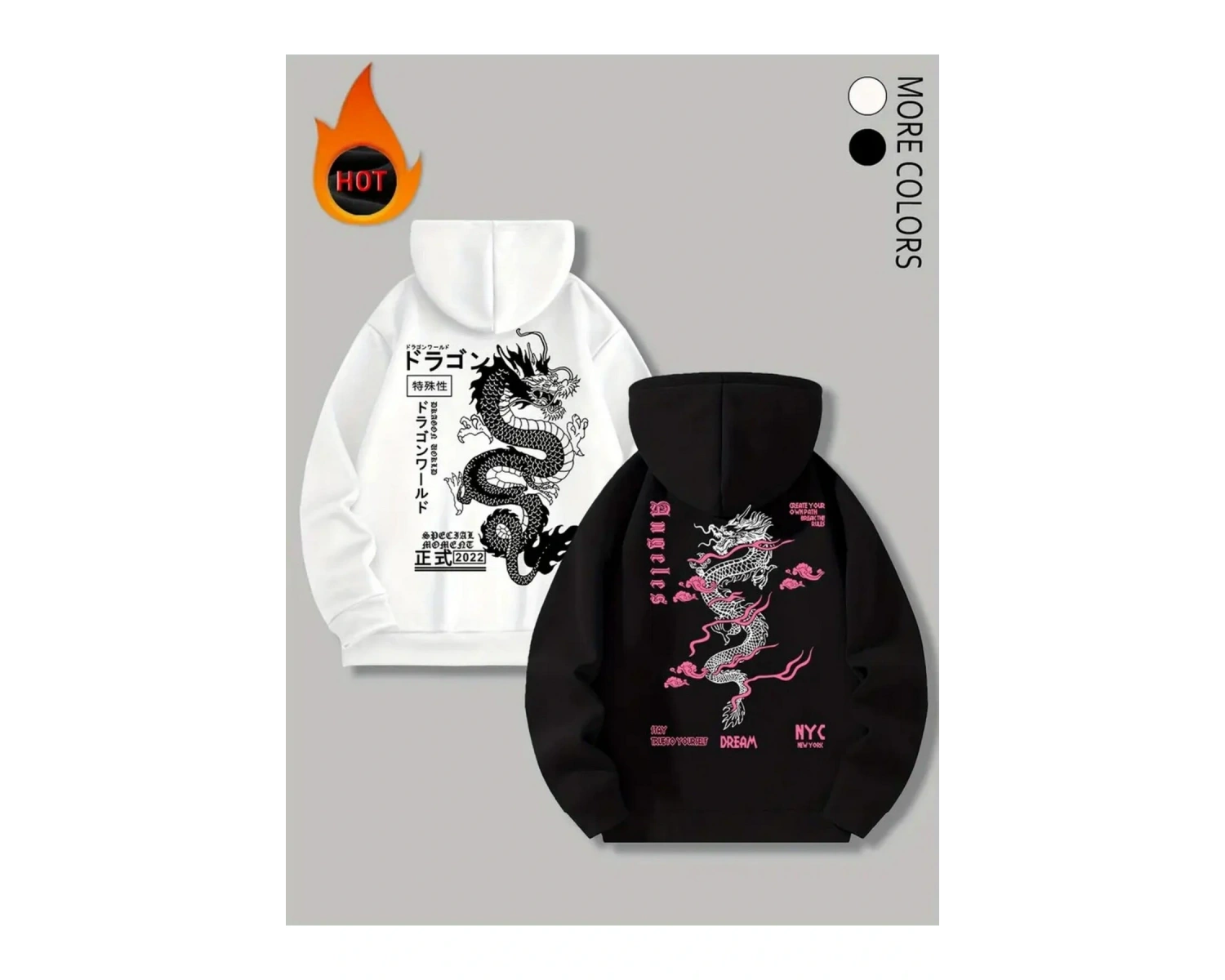 Beyaz Kapşonlu Sweatshirt Çift Sevgili Kombinleri Couple Clothing