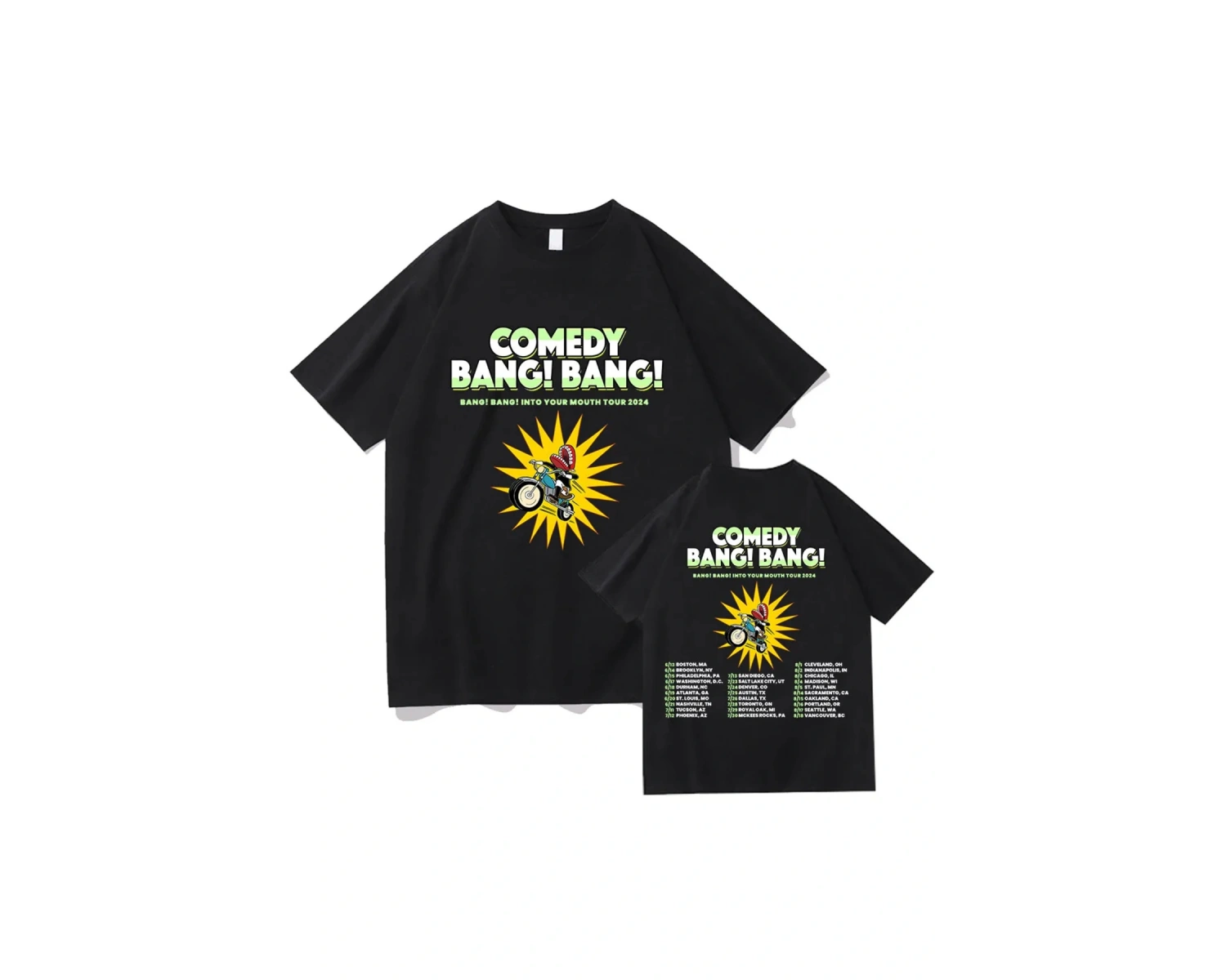 Beyaz Komedi Patlaması! Patlama! Into Your Mouth Tour /Erkek Pam